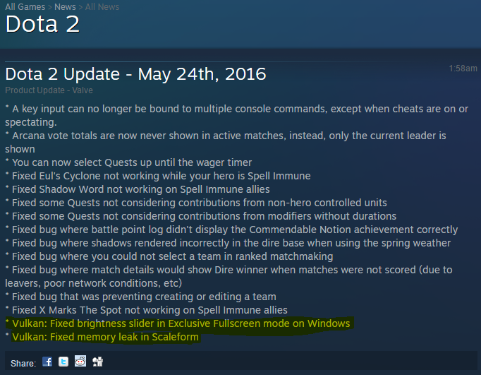 Discussion: AMD Crimson Edition 16.5.3 Adds Overwatch, Dota 2 Vulkan ...