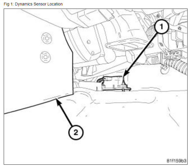 Code C006A Dodge MultiAxis Acceleration Sensor