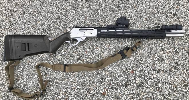 POTD: Railed and Suppressed Lever Gun -The Firearm Blog