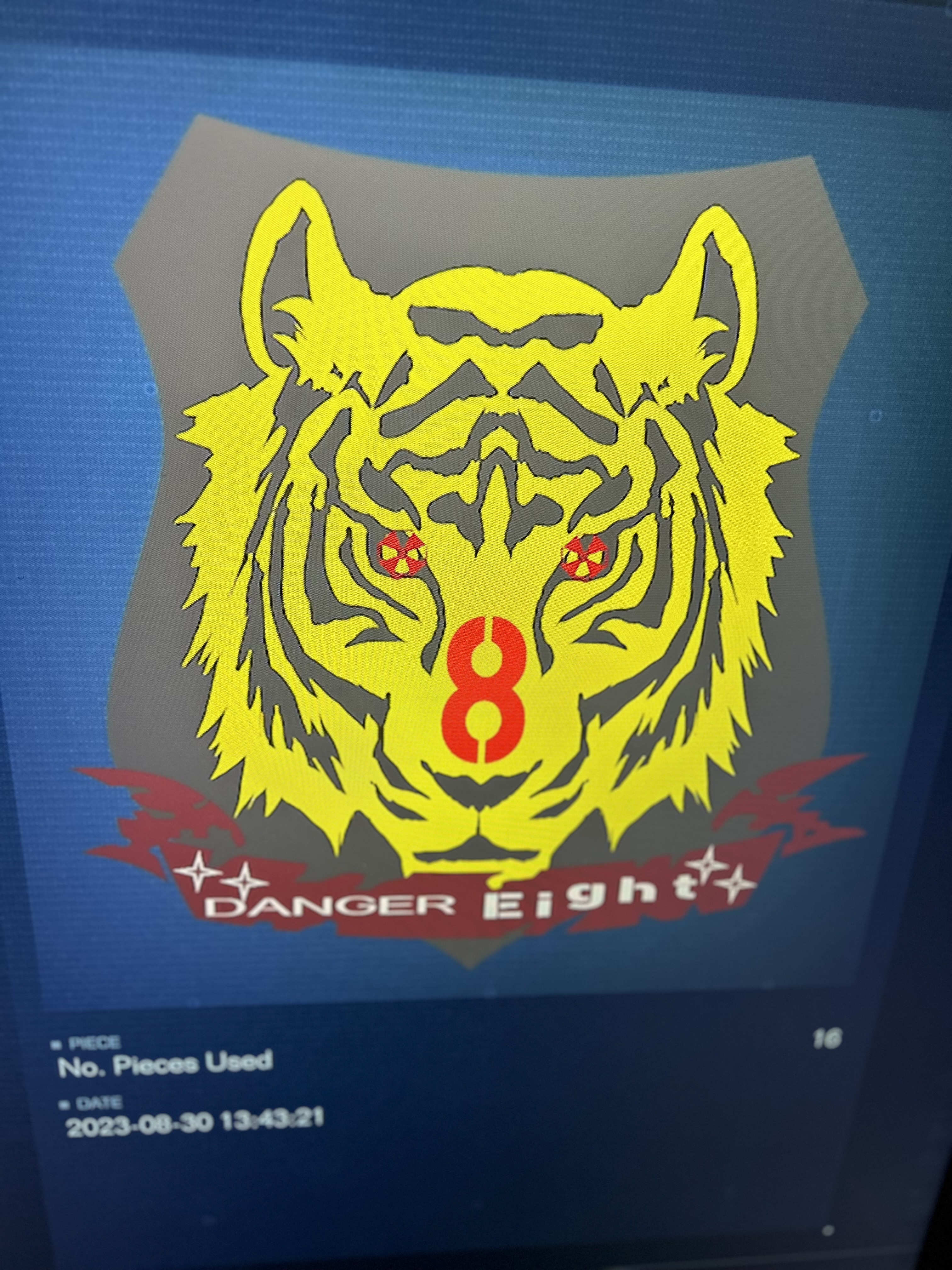 Danger 8 Insignia 