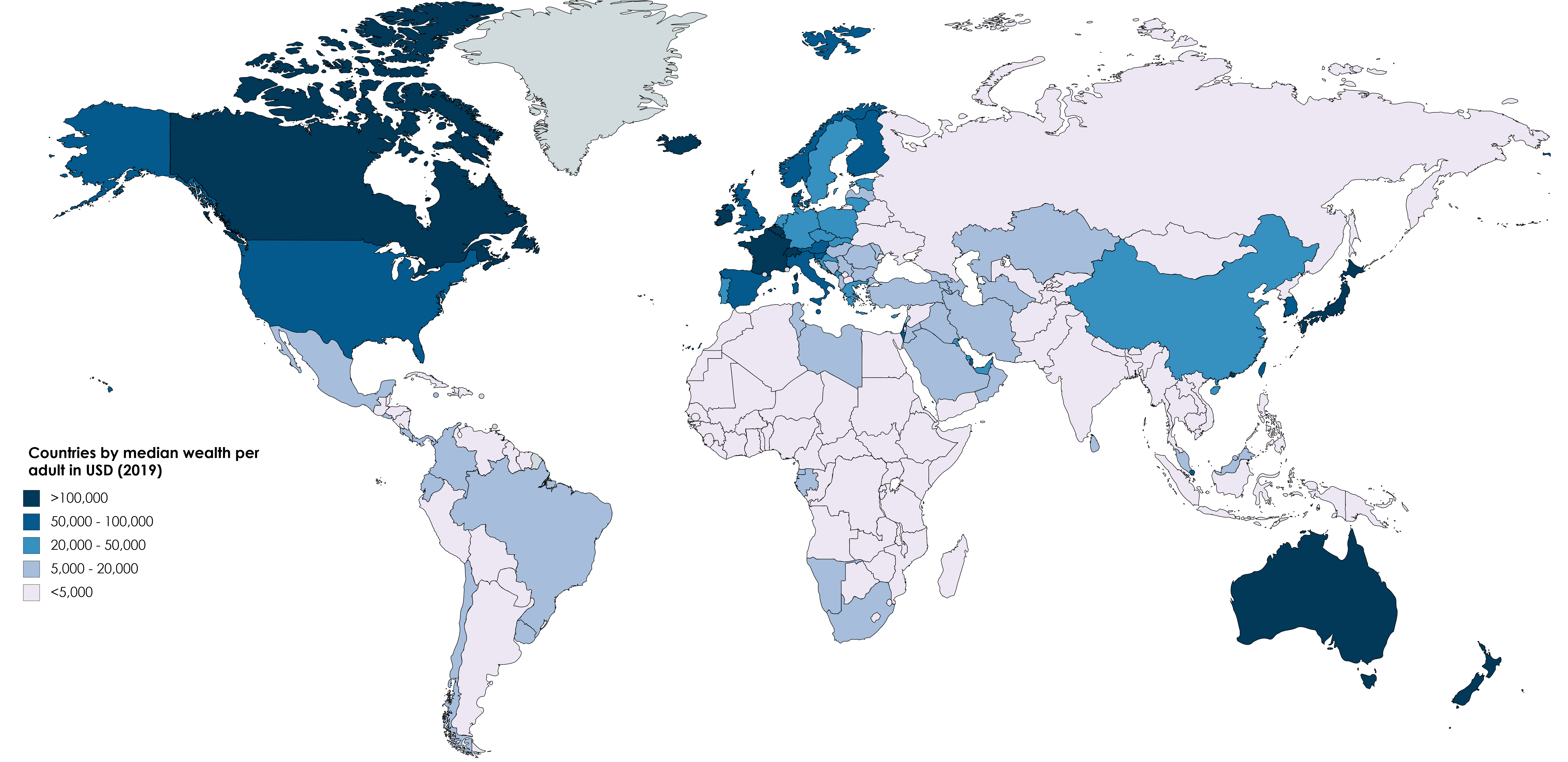 Household wealth levels (2000 - 2016) - Vivid Maps