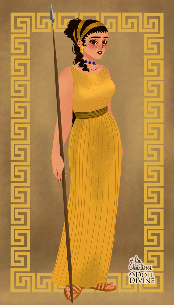 Ancient Greek Fashion Dress Up Game