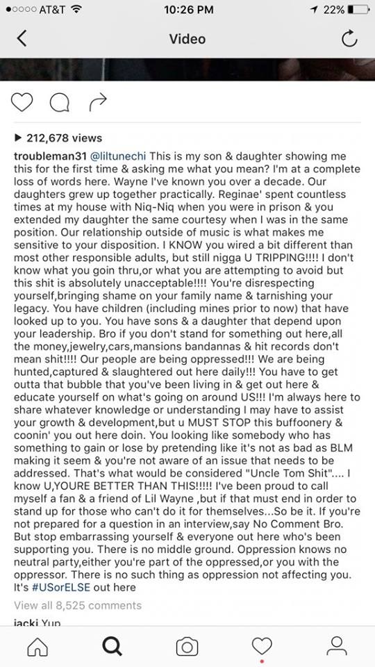 T.I. Confirms He and Wife Tameka Harris Live in Separate ‘His & Her ...