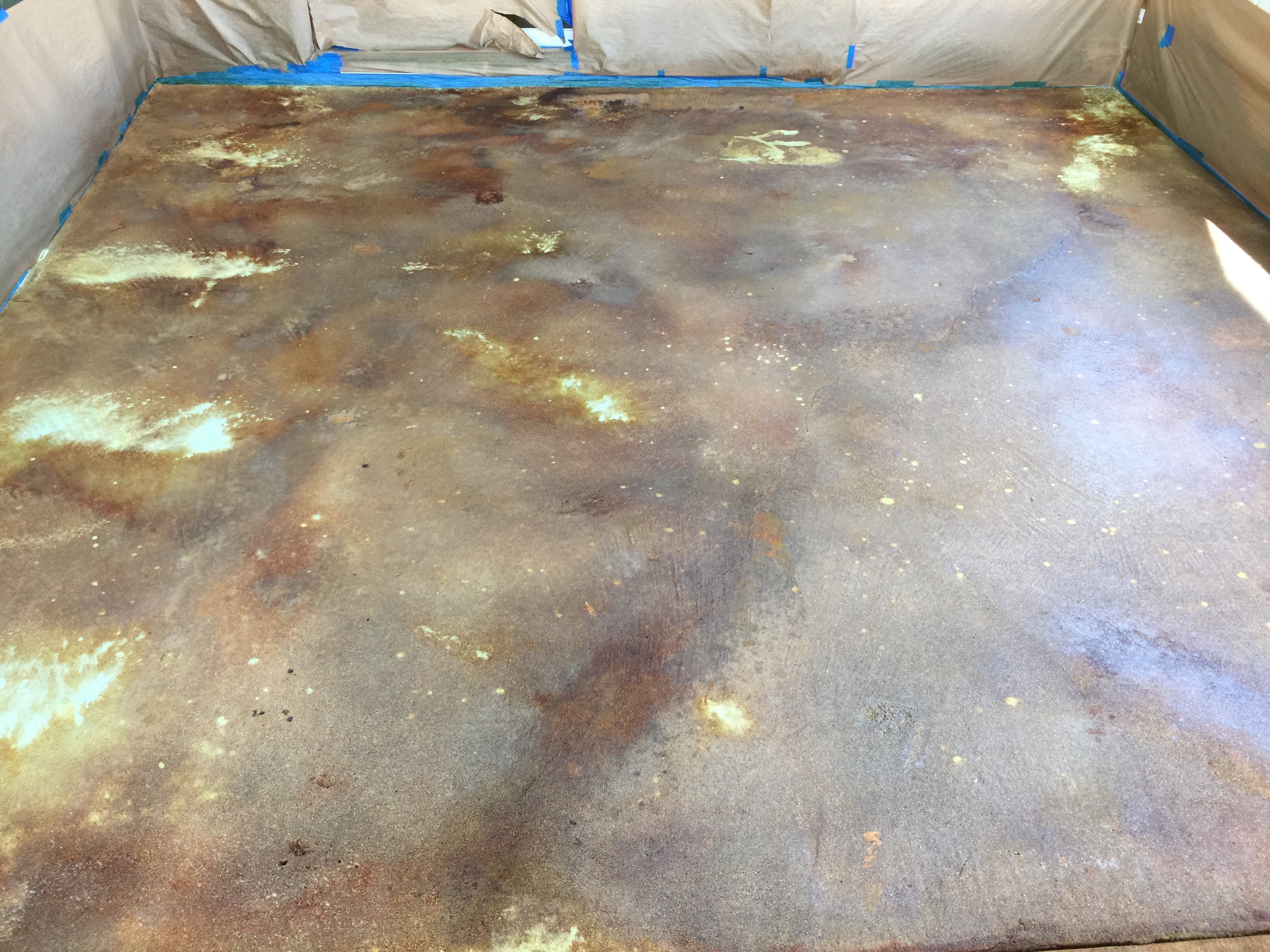 How to Acid Stain Concrete