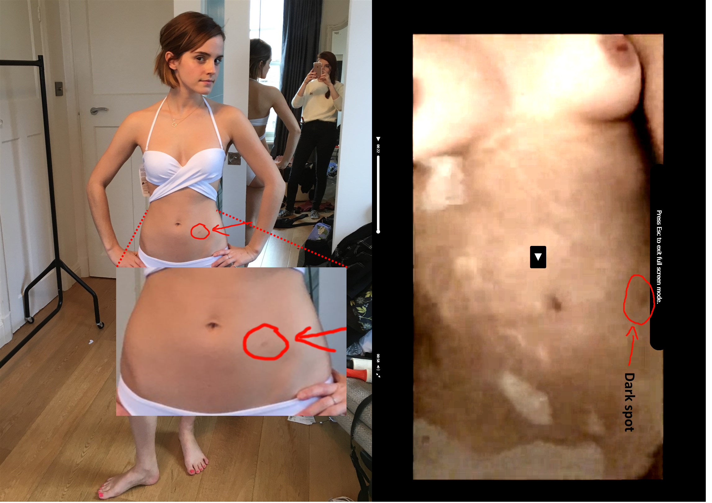 watson topless Emma leaked