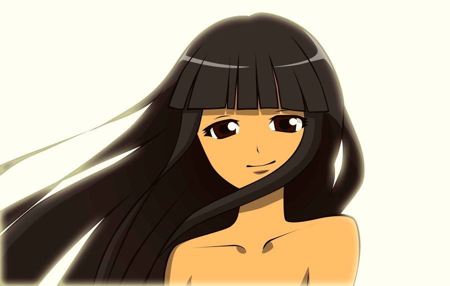 40 Most Popular Tan Anime Characters With Bangs Sanontoh - black anime girl hair or dark roblox