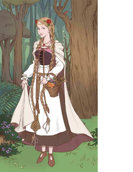 Viking Woman Dress Up Game