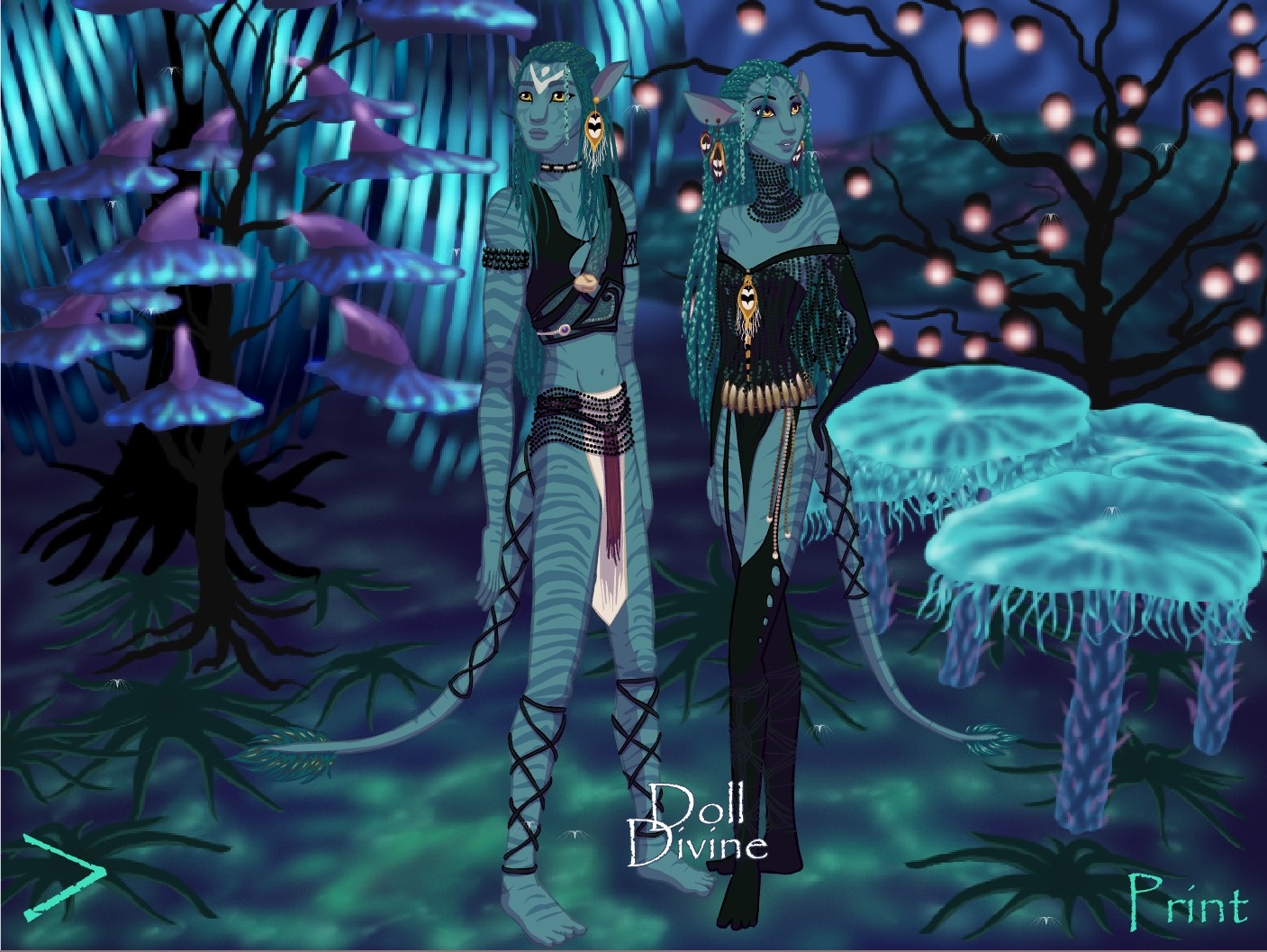 Disqus Na'vi Avatar Maker Doll Divine