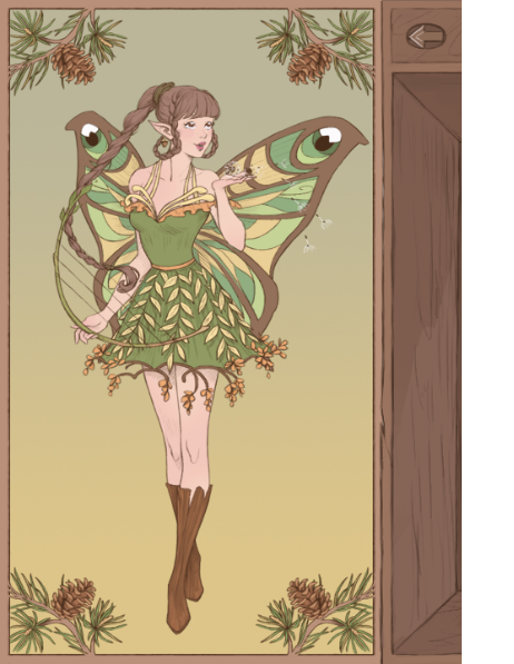 Dark Fairy Dress up Game