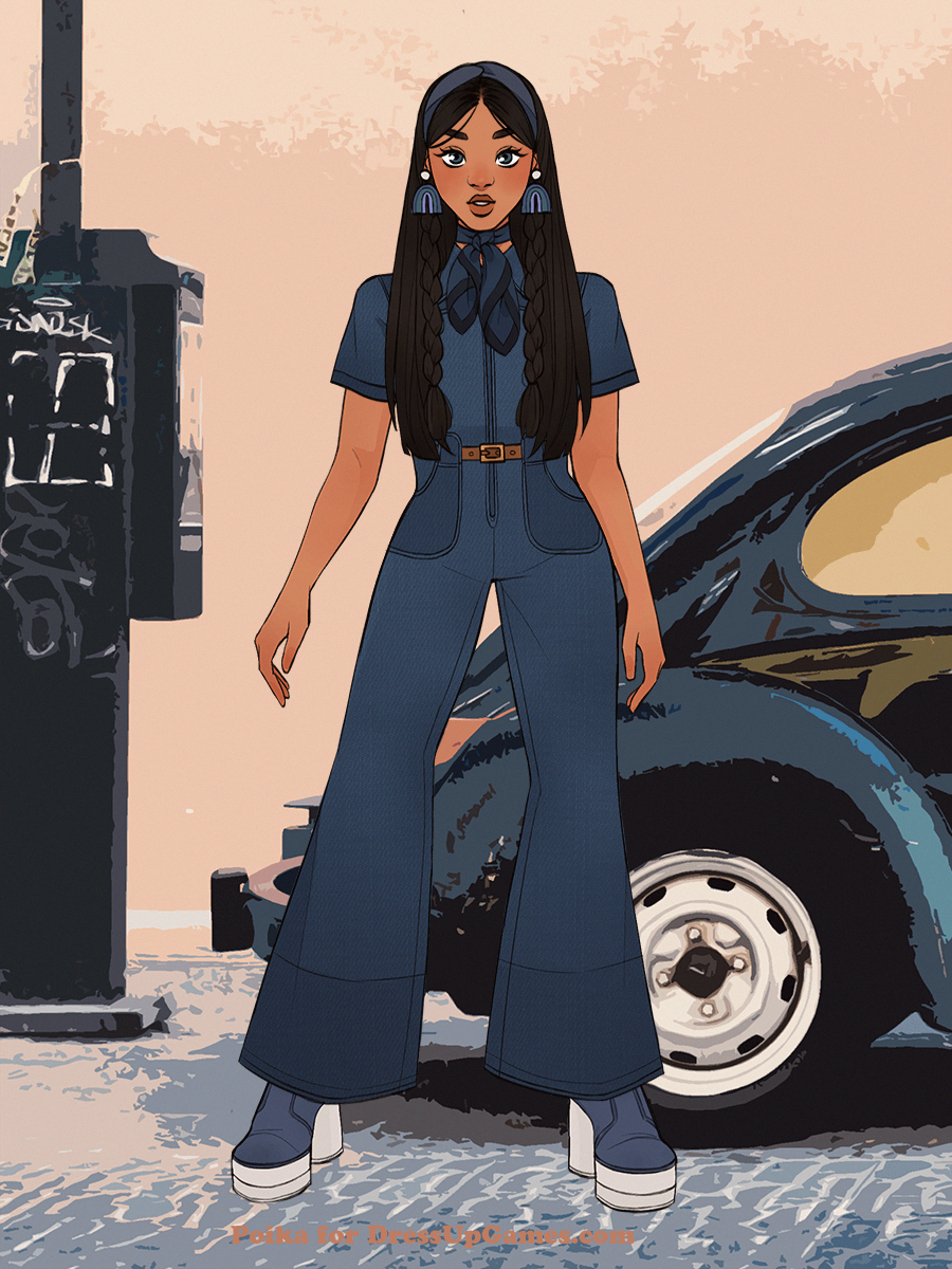 that 70s vibe dress up game