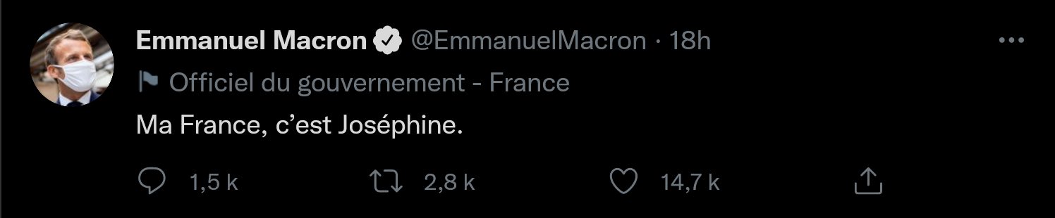 Ma France, c'est Josphine