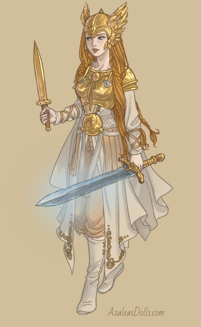 Viking Woman Dress Up Game