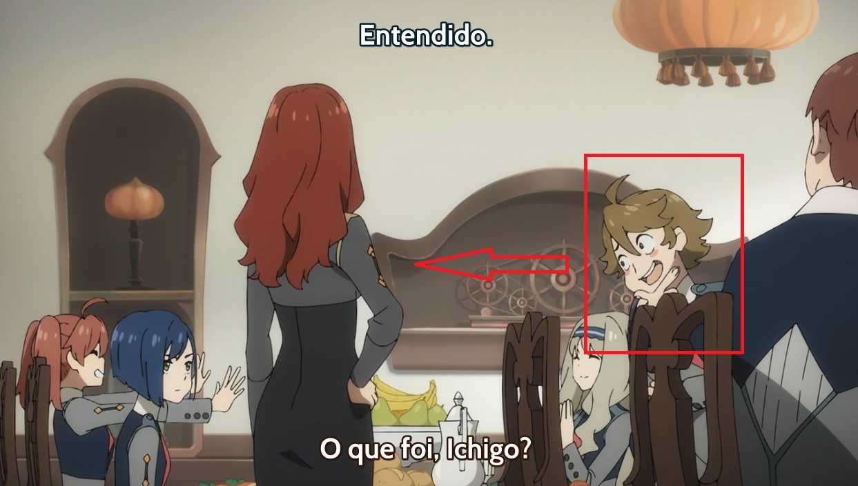 Rainha quer o protagonista e 002 furiosa em Preview de Darling in