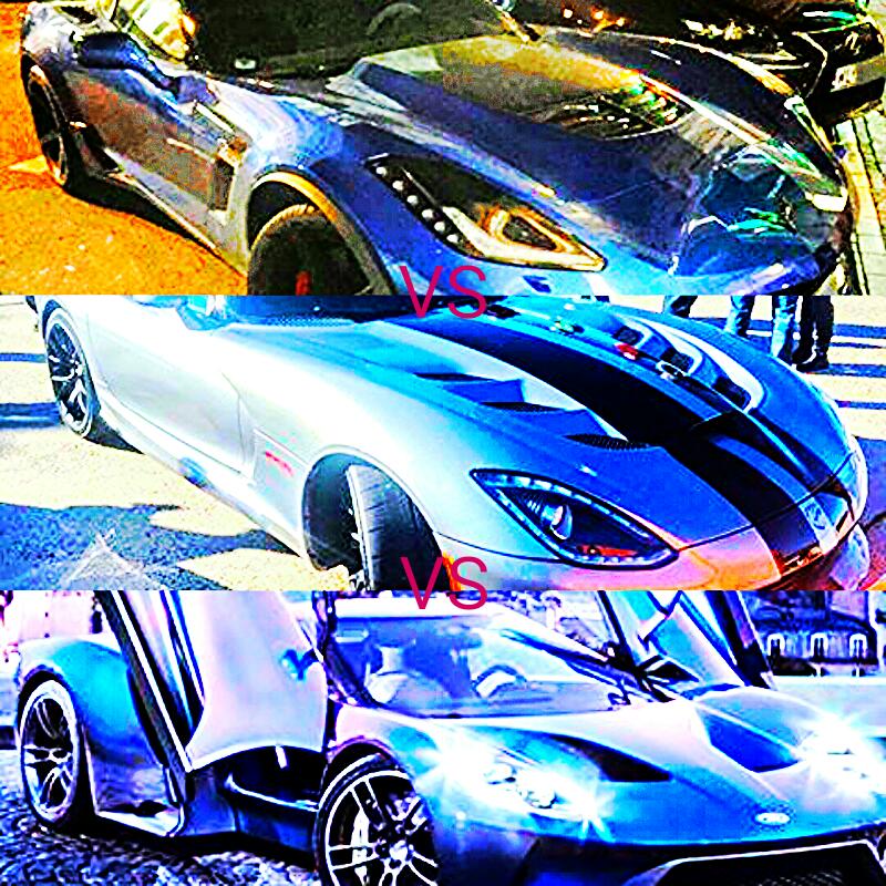 American Exotica 2016 Corvette Z06 And Dodge Viper Acr Vs Ford Thumbnail
