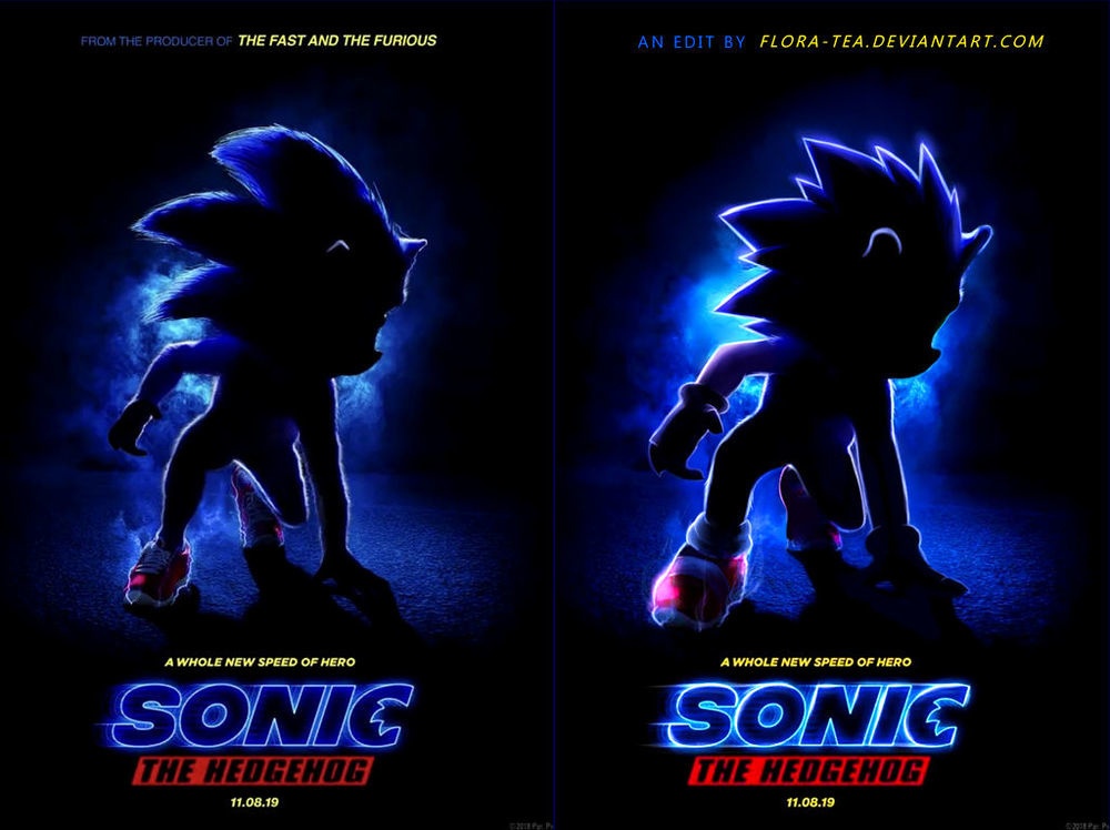 filme do sonic feio