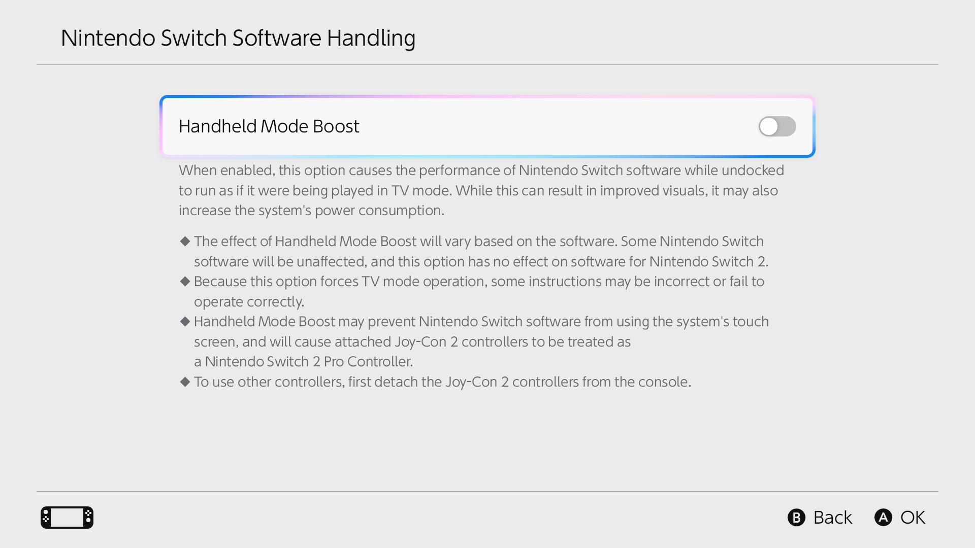 Discussion: Nintendo Switch 2 Update v22.0.0 Adds 'Handheld Mode Boost ...