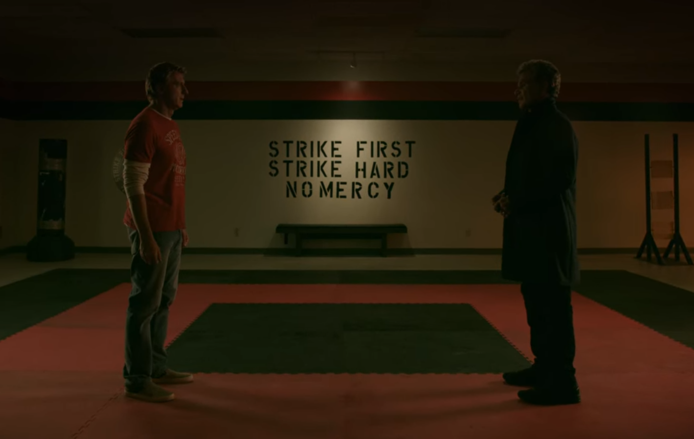 Christmas Cobra kaI hawk strike first strike hard no mercy karate