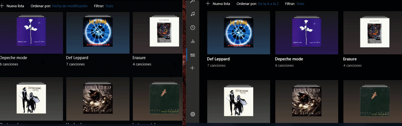 transparent music player windows 10