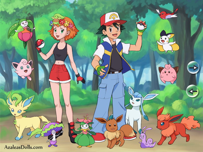 Pokegirl Dress Up Game