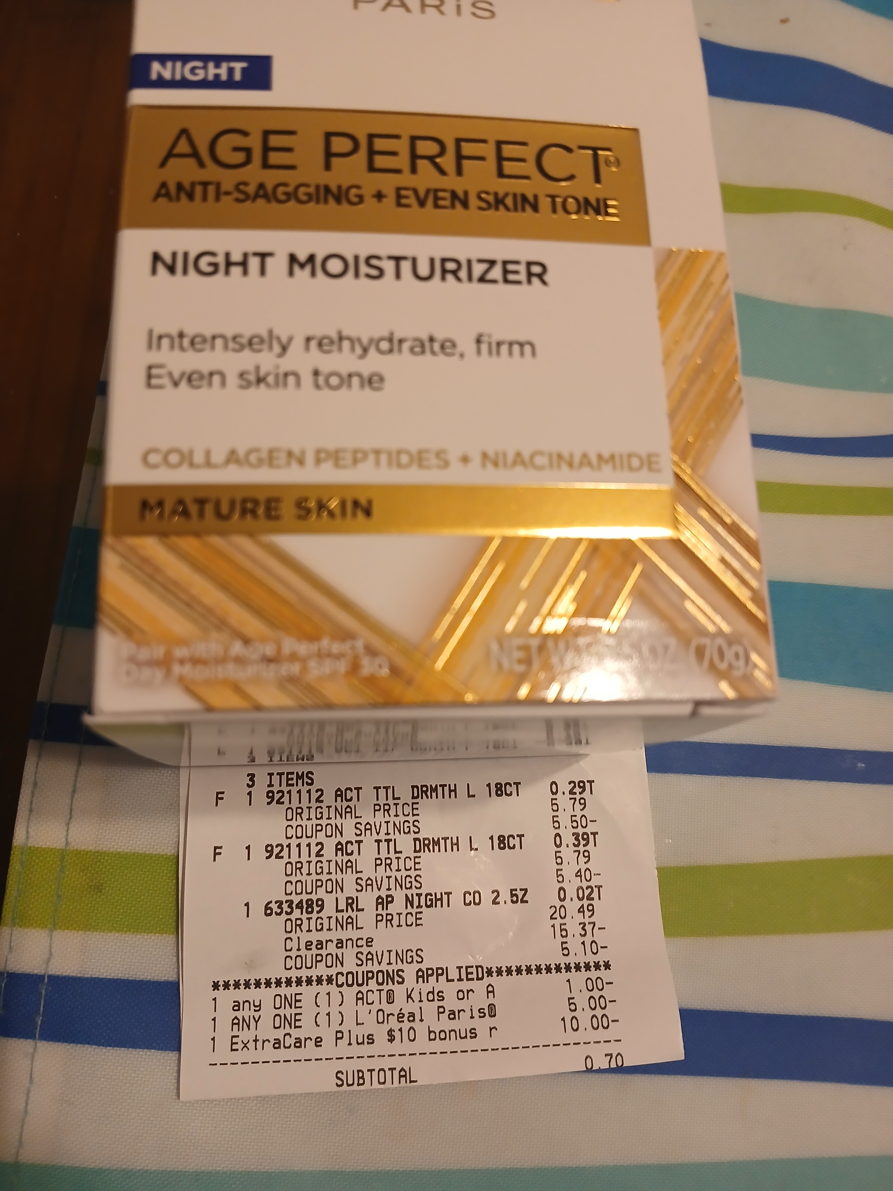 i got lucky today