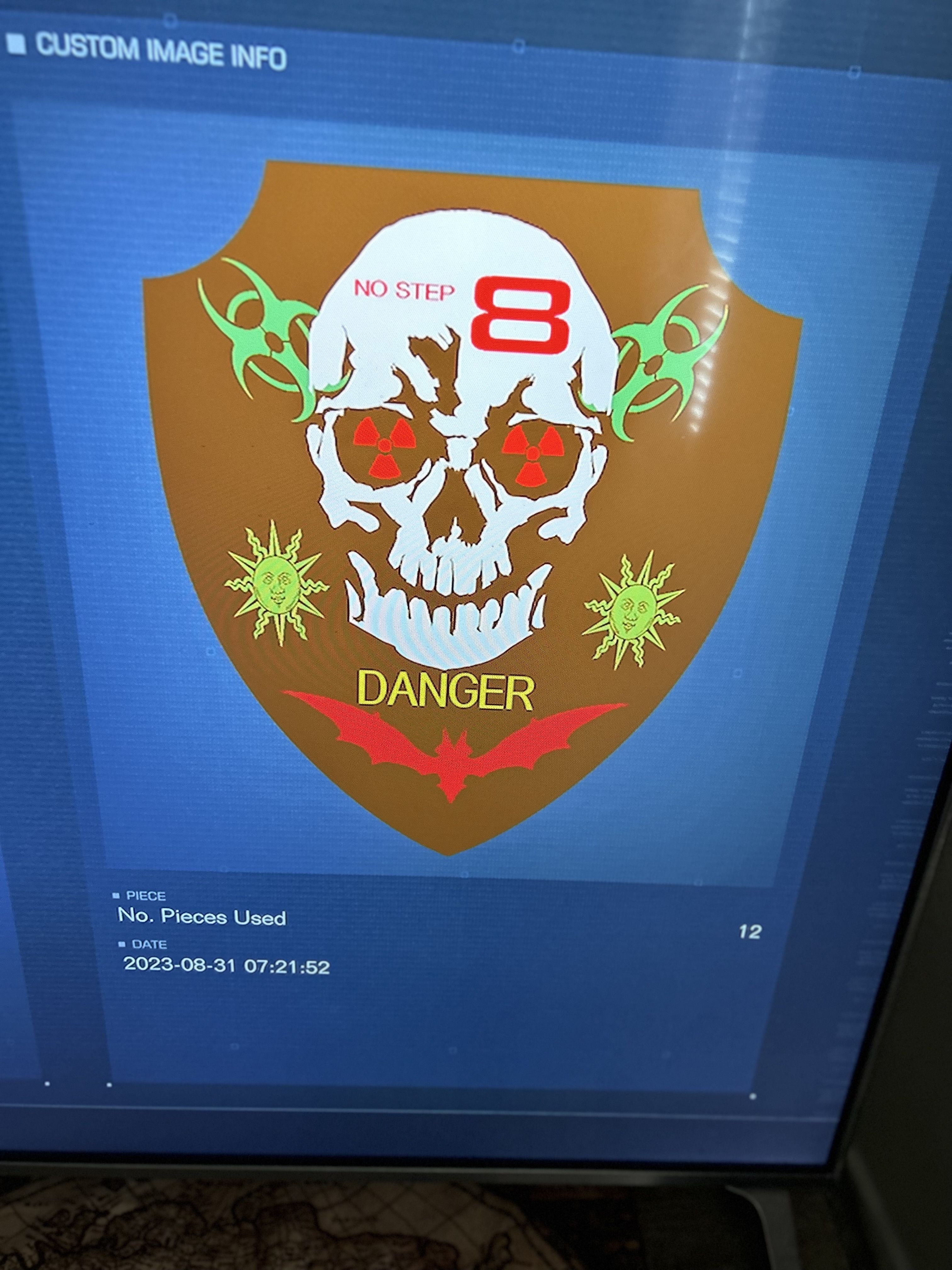 Danger 8 Biohazard 